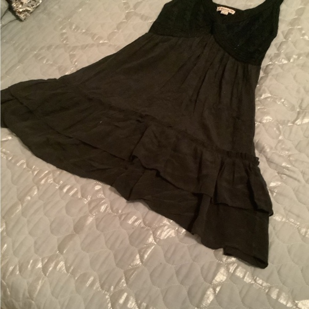 FOREVER~BLACK DRESS~WITH SILVER FLECKS~SIZE M - Picture 5 of 6